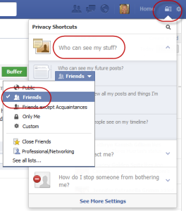 mouseless method of going back one page on facebook